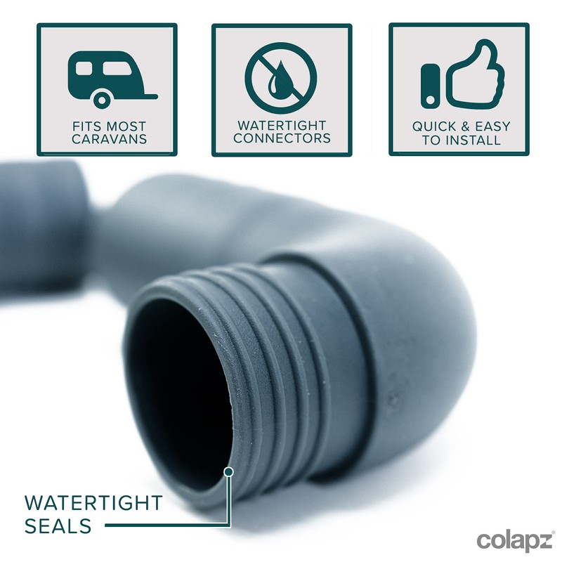 Colapz Caravan Accessories - Flexible Waste Collapsible and Extendable Caravan