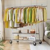 Raybee 78" W Clothes Rack Loads 441 LBS, Clothing Racks