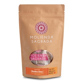 Molienda Sagrada, Rooibos Citrus, 15 sachets biodegradables
