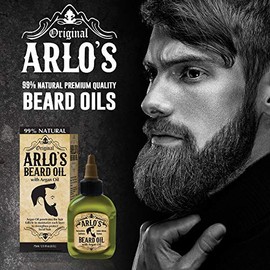 Arlo's Aceite para barba - Suave y brillante 2.5 onzas
