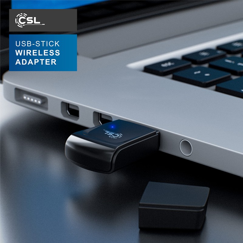 CSL - WLAN 300 Mbps USB Stick Adapter - WiFi