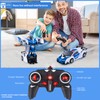 Thedttoy Transforming Toys Remote Control Transform Car 2 in 1