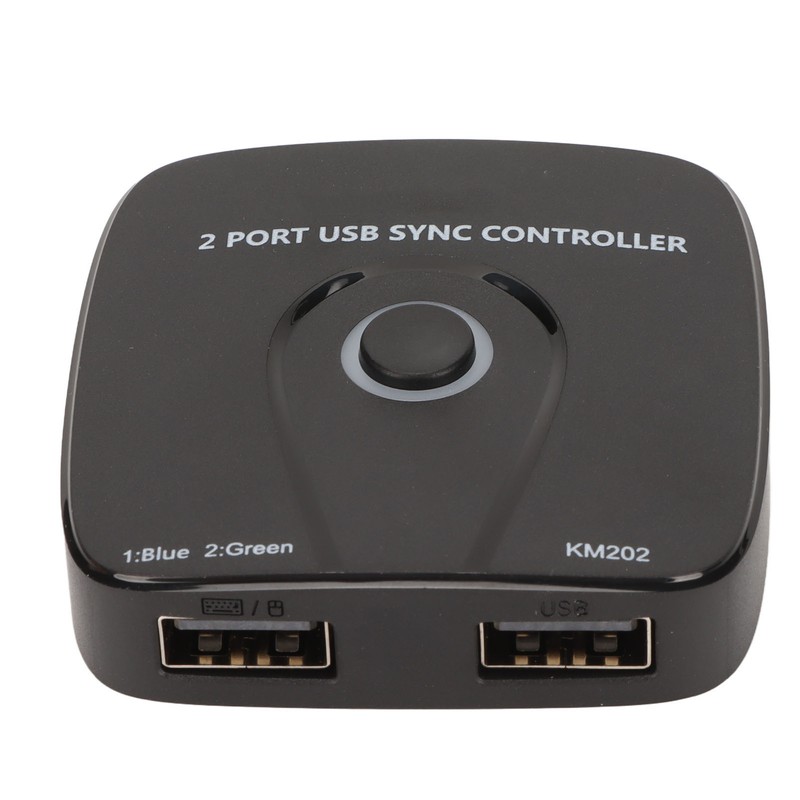 2 in 1 USB Switch Selector Multifunctional Stable Transmission KM
