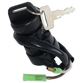 Motadin Ignition Key Switch compatible with Kawasaki Bayou 300 KLF300 1988-2004