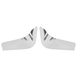 KUAFU Air Cleaner Shroud Compatible with 1982-2017 Kenworth W900B W900L Air Filter Cleaner Fairing Silvery 304 Stainless Steel