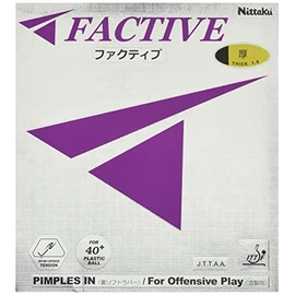 Nittaku NR8720 Table Tennis Rubber Factive Black (71) 5