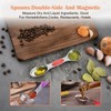 13Pcs Magnetic Measuring Cups Spoons Set, 5 Heavy Duty Cups,7