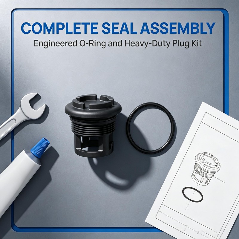 006720F Drain Plug Fit for Raypak Pool Spa Heater Systems