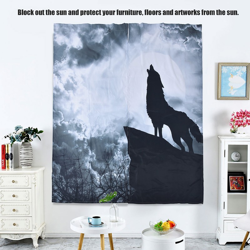 Digital Printing Blackout Curtain Blackout Drapes Blind Shade Window Drapes