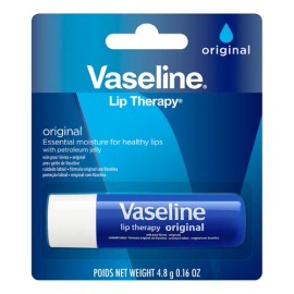 Vaselina Balsamo Para Labios Lip Therapy Original Vaseline Hidratante Reparador Labios Secos y Agrietados Nutrición Intensiva Brillo Natural Cuidado Diario Protección Duradera Fórmula Suave