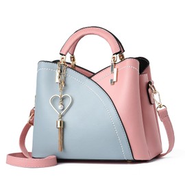 Xiaoyu - Bolso pequeño para mujer, bolso cruzado de moda, ligero, bolso de hombro para mujer, Azul/claro