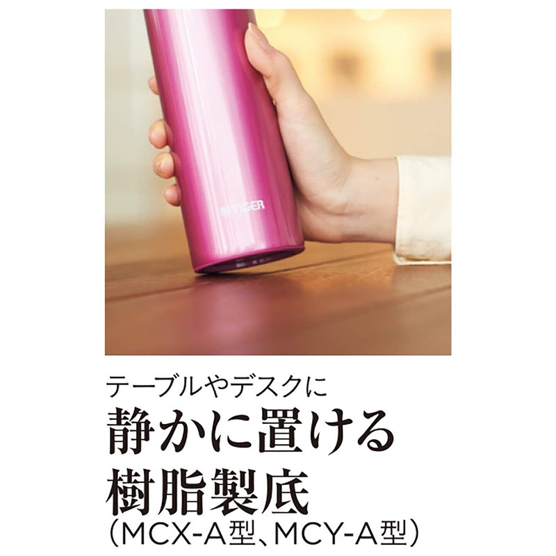 Tiger Thermos MCY-A050WM Mug Bottle, Cream White, 16.9 fl oz