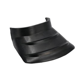 Schmutzschutz mit Rippen - Gummi, schwarz, vorn & hinten - für Simson S50, S51,S70