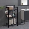 L&H UNICO 3-Shelf Tier Standing Unit Storage Wire Shelving Multipurpose