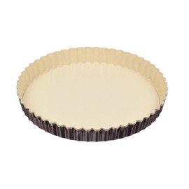 Pearl Metal D-6125 Raffine Fluorine Processed Tart Shape, 7.9 inches (20 cm), Bottom Opening, Made in Japan