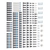Klanata 3D Printer Screw Gear Kit & Spring Components -