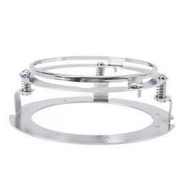 Headlight Bracket, 5.75in Round Headlight Mounting Bracket, HeadLamp Mounting Panel Passenger/Driver Side, Suitable for Most Motorcycle and Car Headlight Installation