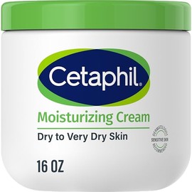 Cetaphil Cetaphil Face & Body Moisturizer, Hydrating Moisturizing Cream for Dry to Very Dry, Sensitive Skin, NEW 16 oz, Fragrance Free, Non-Comedogenic, Non-Greasy