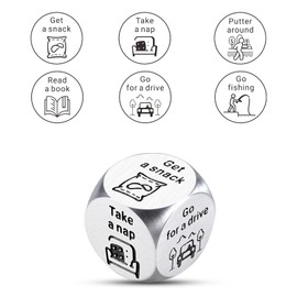Retirement Gifts for Women Men Goodbye Farewall Leaving Gifts Birthday Gifts for Retired Colleague Funny Decider Dice, Decision Dice for Coworker Work Besties Easter Basket Stuffers for Women Men