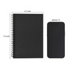 DSTELIN Blank Spiral Notebook, 3-Pack, Soft Cover, Sketch book, 100