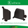 Rollwin 2 x Roller Shutter Belt Winder Surface-Mounted – from