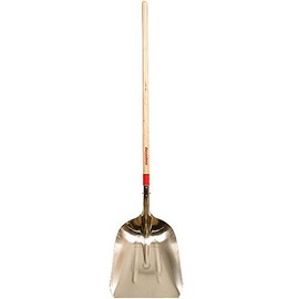 Union Razorback Aluminum Scoop Shovel Size 14 Blade With 48in Straight Handle