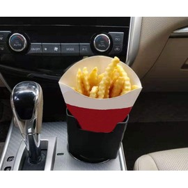 French Fry Holder for Car , Funny Novelty White Elephant Gift or Stocking Stuffer for Men and Women