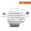 J-Tech Digital ® Mechanical Designer Keyboard (K610) (White Keyboard)