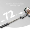 28.3-Inch Multi-Function Selfie Stick Desktop Tripod Gimbal Stabilizer with Telescoping