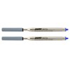 Lamy M16 1200152 Ballpoint Pen Refill, Blue, Metal, 2 x