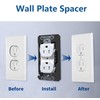 KONEWONG Wall Plate Spacer, 12 Pcs Outlet Spacers for Electrical