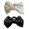 HAMILO Large Bow Accent Hair Clip Arrangement Hair Claw Set