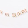 ZAIBIANHAO Baby in Bloom Banner - Floral Baby Shower Decoration,