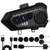 Mobestech Wireless Motorcycle Helmet Headset Mount Speaker Plastic