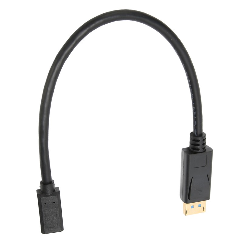 DP Male to Mini DP Female Cable 8K 60Hz 4K