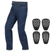 Motorcycle Riding Pants for Men Casual Motorcyle Jeans Blue