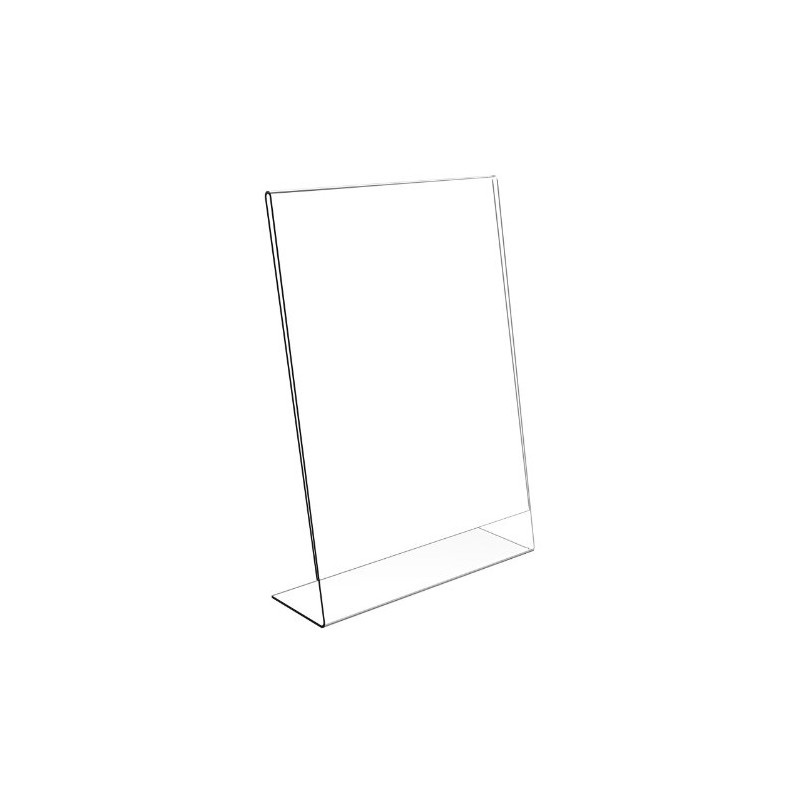 Displaypro A4 Clear Acrylic Portrait Counter Poster Holder Display Stand