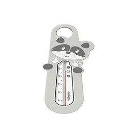 Baby bath thermometer, floating bath thermometer, grey