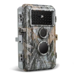 BLAZEVIDEO Trail Camera 32MP 1296P H.264 MP4 Video with 75ft No Glow Night Vision Motion Activated 0.3 Trigger time IP66 Waterproof Outdoor Tracking Time Stamp Time Lapse Photo Video Model