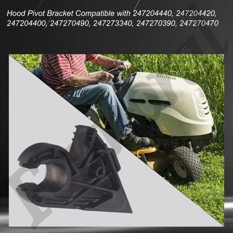 Cub Cadet 2 Pack 731-10069D Hood Pivot Bracket Compatible With