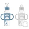 Dr. Brown's Milestones Narrow Sippy Spout Bottle with 100% Silicone,