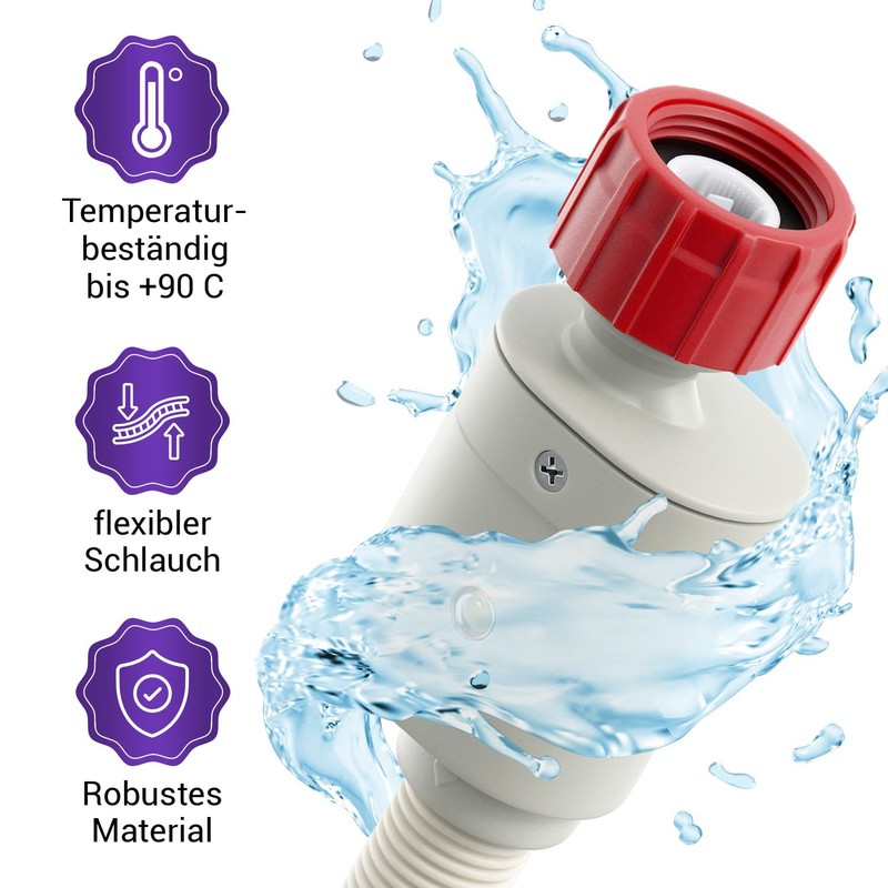 Vioks.pro Aquastop Inlet Hose Dishwasher Water Hose 3/4 Inch 2