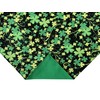 Holiday Bow Ties Mens Shamrock St. Patrick’s Day Green Pocket