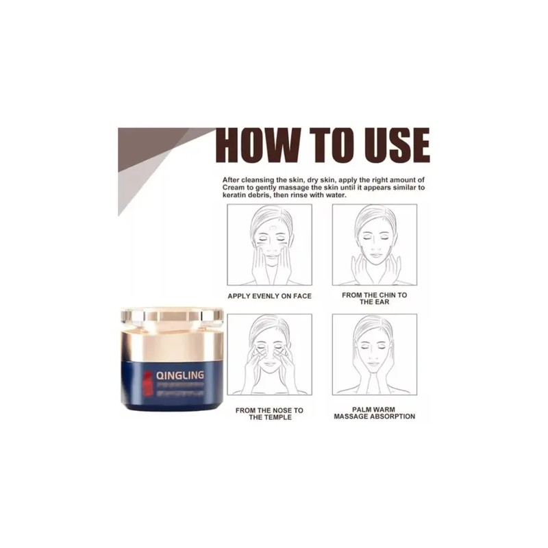 Crema Facial Qinglin/crema Facial Reafirmante Con Polipéptid