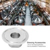 304 Stainless Steel HFS(R) 1.5in to 1/2in NPT Female Adapter