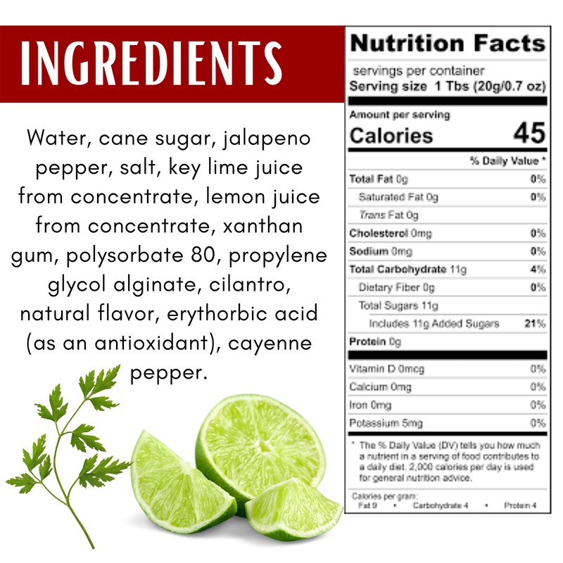 Braswells Key Lime Margarita Grilling Sauce with Cilantro, 12 Fluid