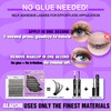 No Glue Needed Lashes, Self Adhesive Eyelashes, DIY Lash Cluster
