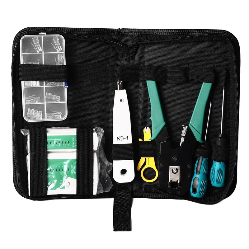 Network Tool Kit Installation Tools Set Household Tester Pliers Combination