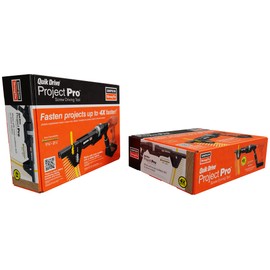 Simpson Strong-Tie QDPROJECTPRO Quik Drive Project Pro Screw Driving Tool - Auto-Feed Technology, Installs Screws Up to 4X Faster, Works With Most Cordless Drill or Driver Motors