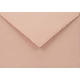 Netuno 25 Recycled Envelopes Pale Pink C6 114 x 162 mm 110 g Woodstock Cipria Colourful Envelopes Recycled Envelopes Natural Envelopes Coloured Recycled Paper Elegant Invitation Envelopes High Quality
